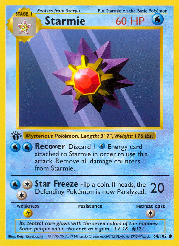 Starmie from Base