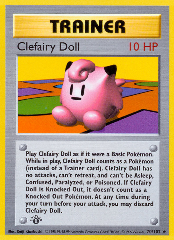 Clefairy Doll from Base