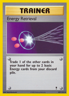Energy Retrieval from Legendary Collection