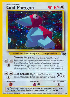 Cool Porygon from Wizards Black Star Promos