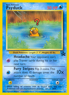 Psyduck from Wizards Black Star Promos