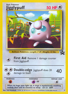 Jigglypuff from Wizards Black Star Promos