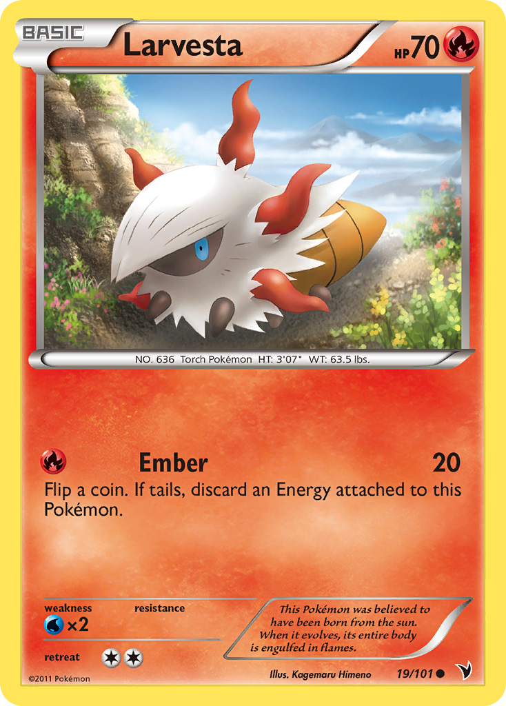 Larvesta from Noble Victories