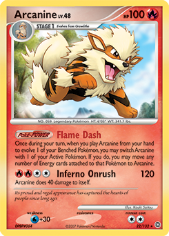 Arcanine from Secret Wonders