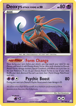 Deoxys Attack Forme from Legends Awakened