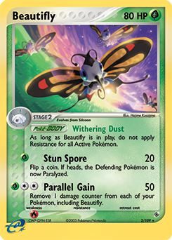 Beautifly from Ruby & Sapphire