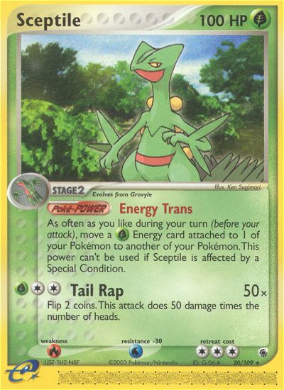 Sceptile from Ruby & Sapphire