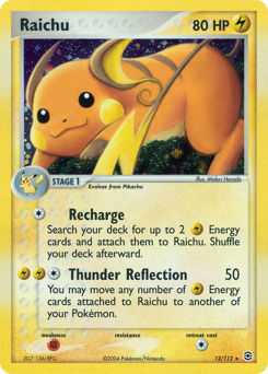 Raichu from FireRed & LeafGreen
