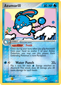 Azumarill from Team Rocket Returns