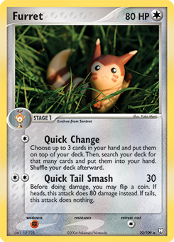 Furret from Team Rocket Returns