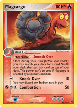 Magcargo from Deoxys