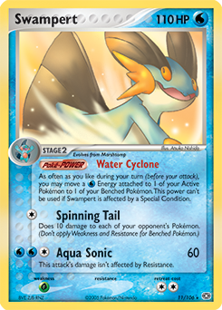 Swampert from Emerald