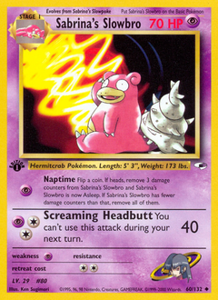 Sabrina's Slowbro from Gym Heroes