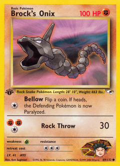 Brock's Onix from Gym Heroes