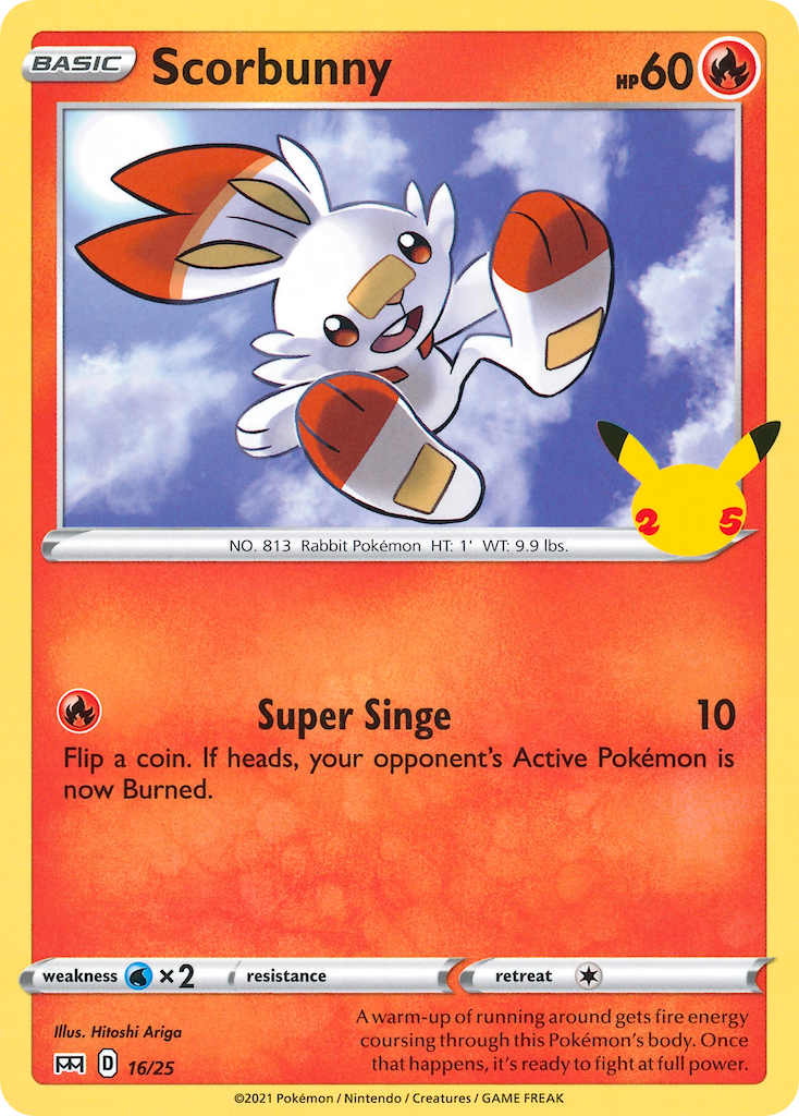 Scorbunny from McDonald's Collection 2021