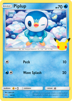 Piplup from McDonald's Collection 2021