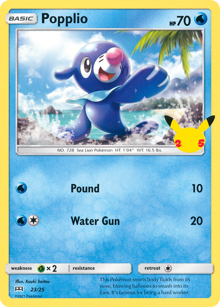 Popplio from McDonald's Collection 2021