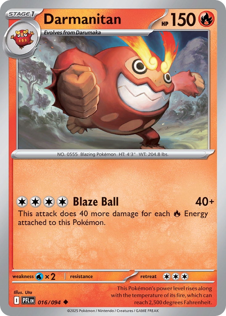 Darmanitan from Phantasmal Flames
