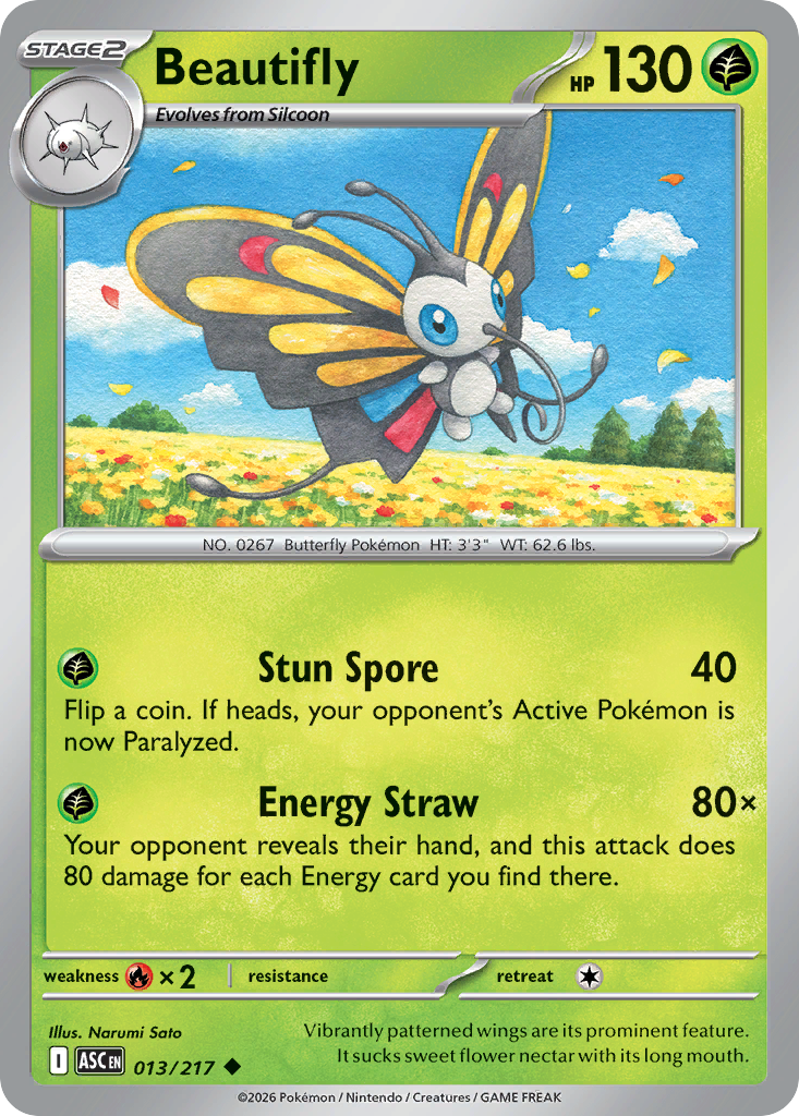 Beautifly from Ascended Heroes