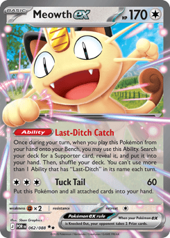 Meowth ex from Perfect Order