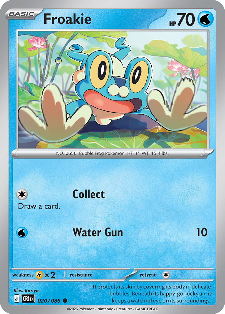 Froakie from Chaos Rising