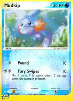 Mudkip from Nintendo Black Star Promos