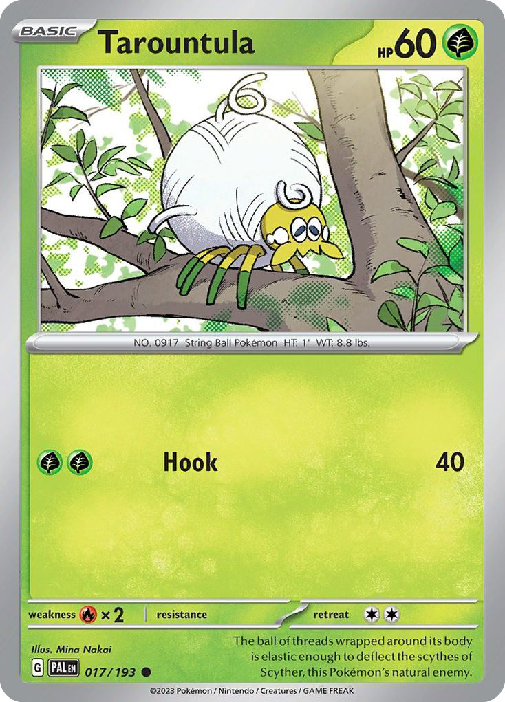 Tarountula from Paldea Evolved