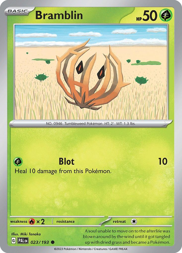 Bramblin from Paldea Evolved
