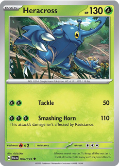 Heracross from Paldea Evolved