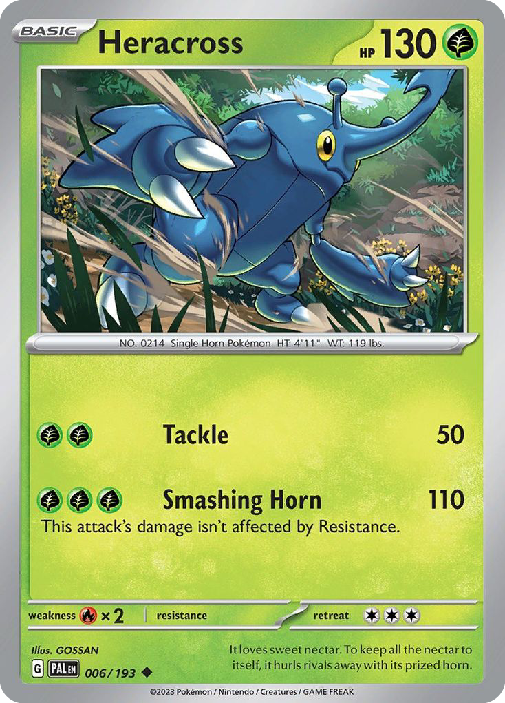 Heracross from Paldea Evolved
