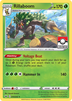 Rillaboom from Sword & Shield