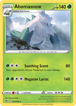 Abomasnow from Rebel Clash
