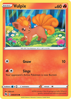 Vulpix from Champion's Path
