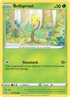 Bellsprout from Battle Styles