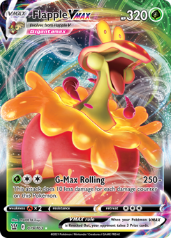 Flapple VMAX from Battle Styles