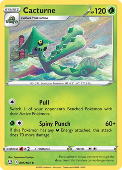 Cacturne from Battle Styles