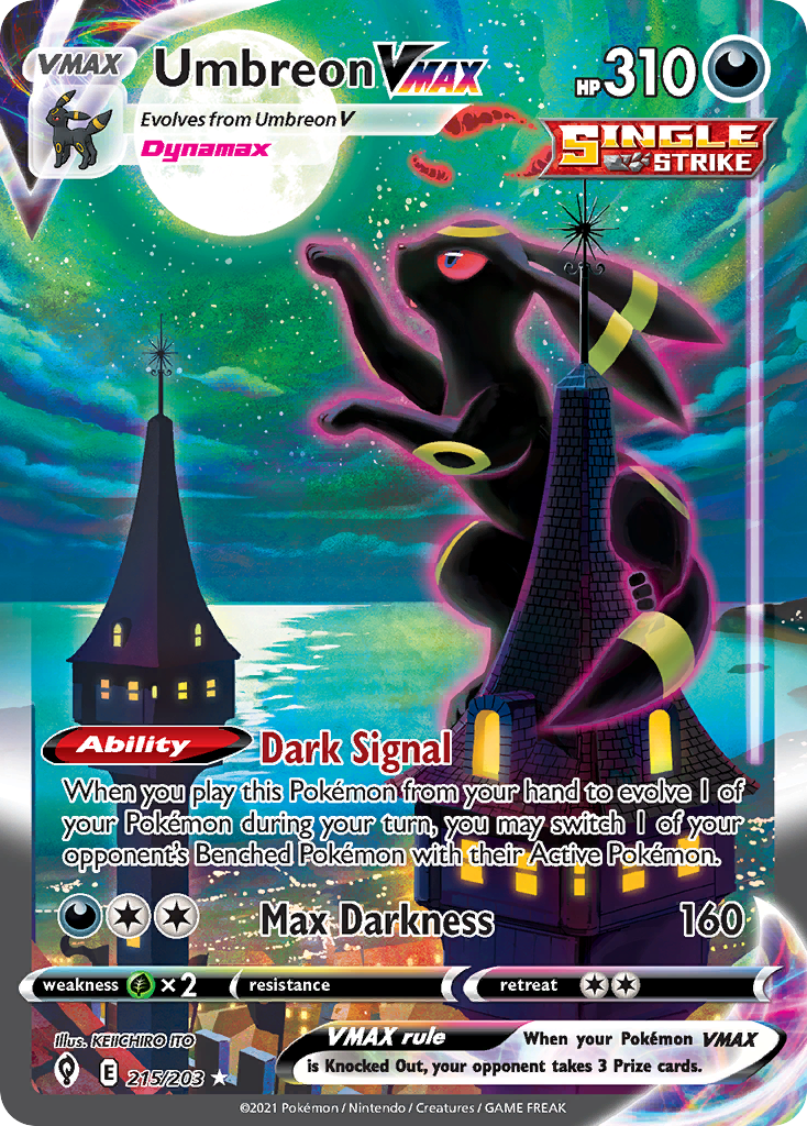 Umbreon VMAX from Evolving Skies