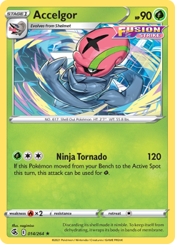 Accelgor from Fusion Strike