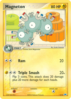 Magneton from EX Trainer Kit Latios