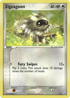Zigzagoon from EX Trainer Kit Latios