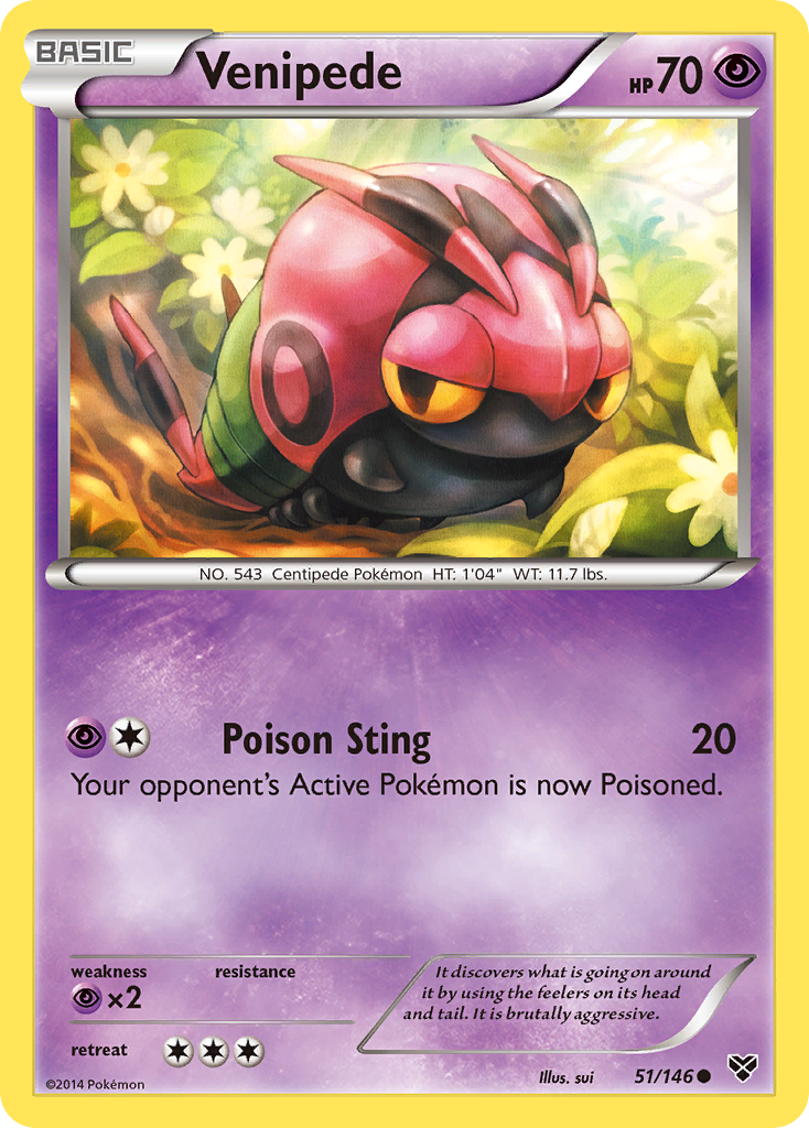 Venipede from XY