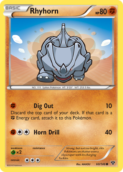 Rhyhorn from XY