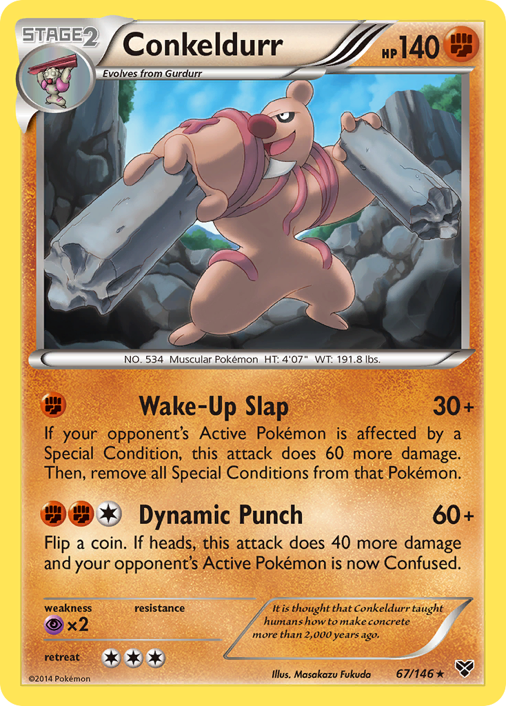 Conkeldurr from XY