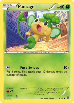 Pansage from BREAKthrough