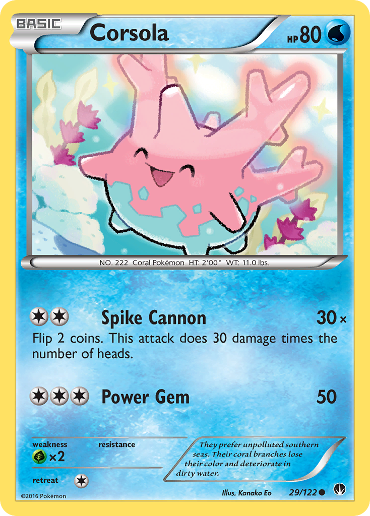 Corsola from BREAKpoint