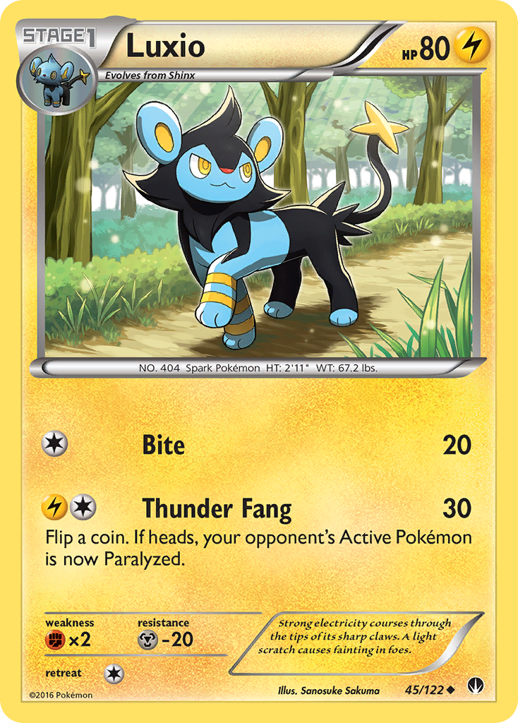 Luxio from BREAKpoint